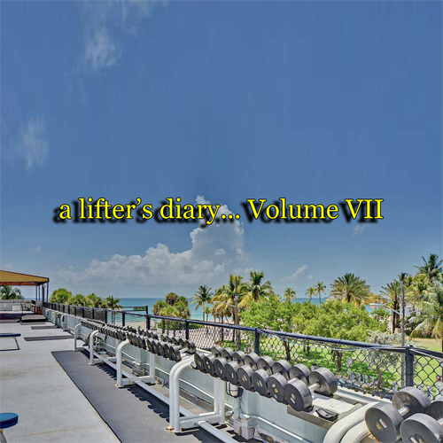 a lifter’s diary… Volume 7